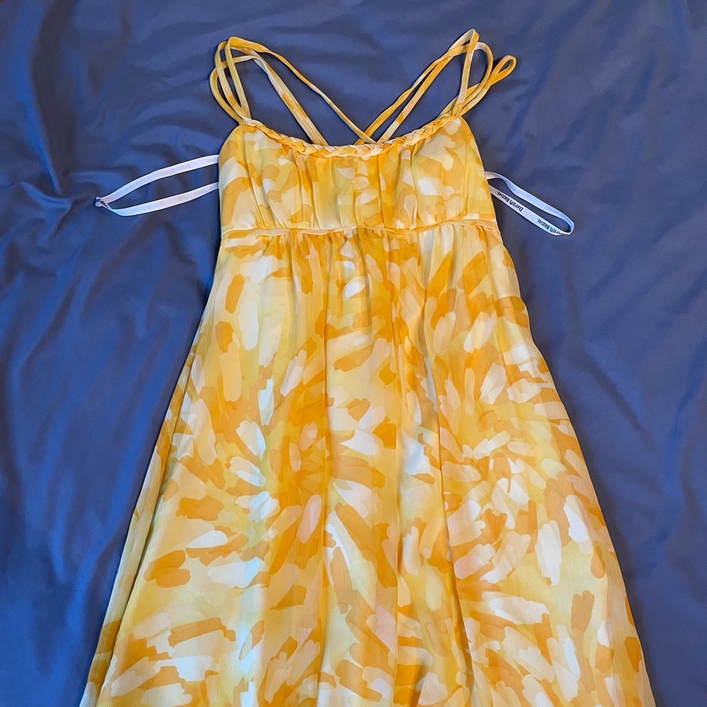 David’s bridal Sunflower dress